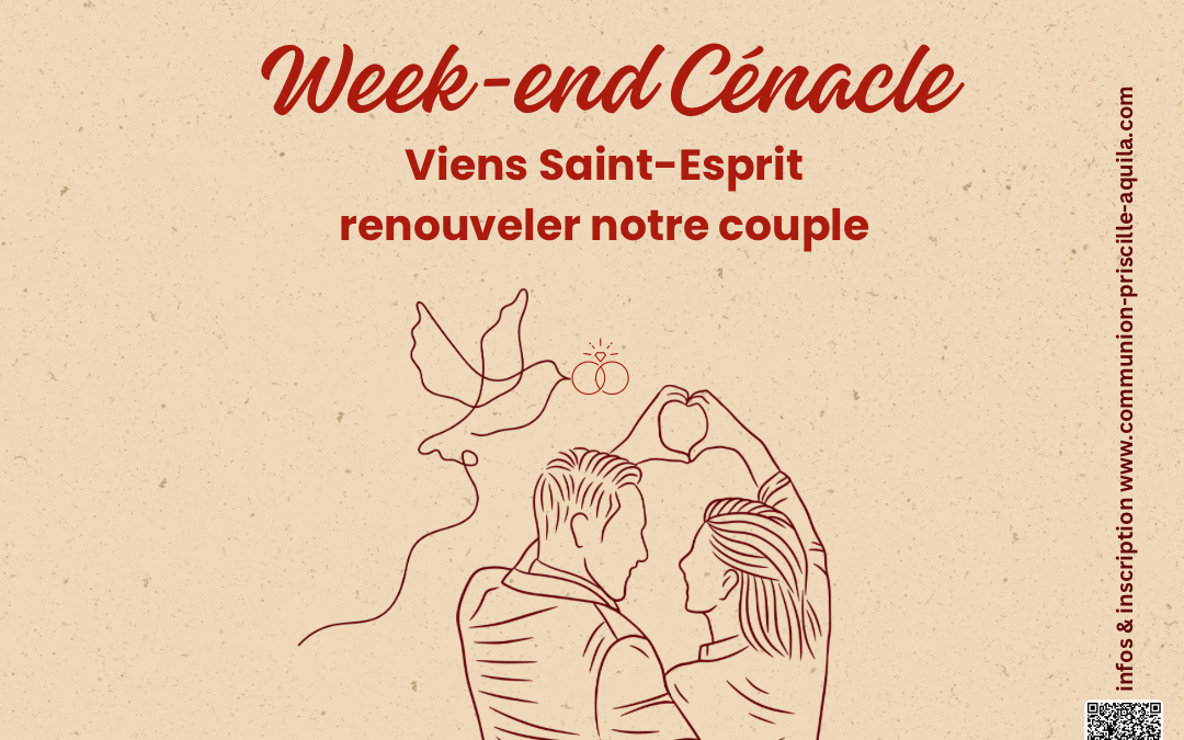 Weekend Cénacle : un weekend pour prendre soin de son couple